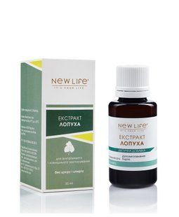 Лопуха кореня екстракт 30 мл New life ( дезінтоксикаційний ефект)