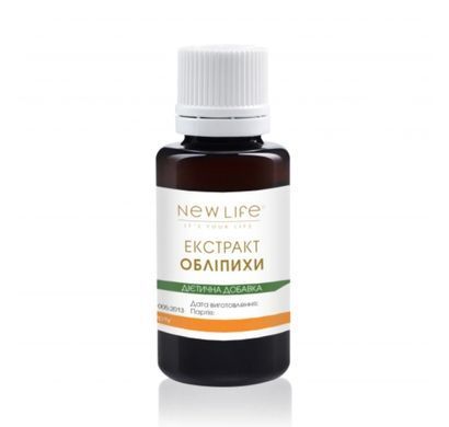 Обліпихи екстракт 30 мл New life (противірусний засіб, комплекс вітамінів та мікроелементів)
