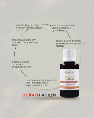 Нагідки екстракт 30 мл New life (протимікробне, протизапальне, поліпшення травлення)