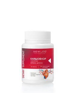 Кардіофлор таблетки 60 шт по 500 mg / Cardioflor (для поліпшення роботи серця)