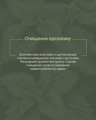 Кропиви екстракт 30 мл New life (при недокрів&rsquo;ї, занепаді сил, для поліпшення стану шкірного покриву, судин, загоєння ран)