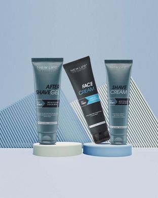 Крем для гоління чоловічий з алое вера 100 мл New life Shave cream for men