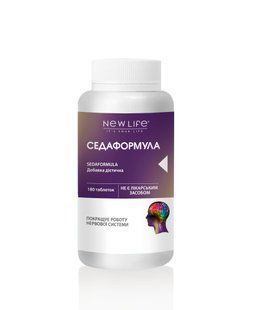 Седаформула таблетки 180 шт по 500мг  / Sedaformula(заспокійливий, для нервової системи). Вистачає на три місяці прийому