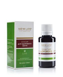 Еліксир для здорового життя 30 мл New life (лікувально-профілактична дія онкологічних захворювань)