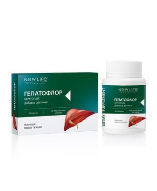 Гепатофлор таблетки 60 шт по 500 mg / Hepatoflor (для поліпшення роботи печінки)
